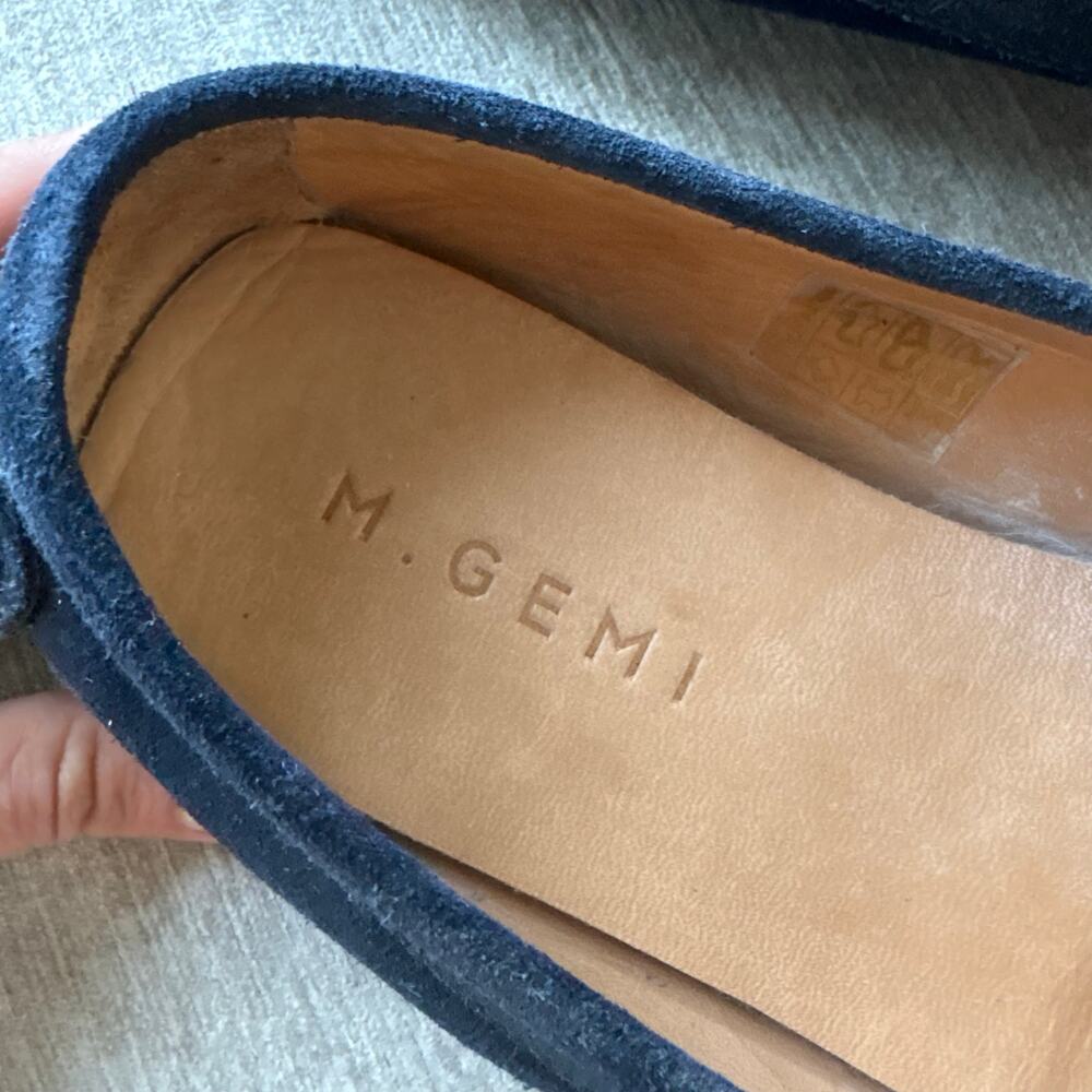 $248 M. Gemi The Felize Uomo Men’s Blue Driving Loafers - Picture 5 of 8